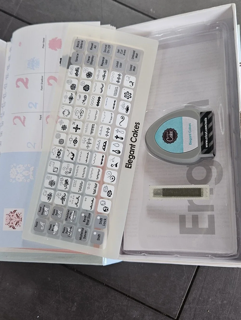 Martha Stewart Crafts Cricut Cake Elegant Cake Art Cartridge